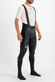 SPORTFUL Kolesarske dolge hlače z naramnicami - SUPERGIARA - črna