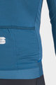 SPORTFUL Kolesarski dres z dolgimi rokavi zimski - MONOCROM THERMAL - modra
