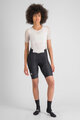 SPORTFUL Kolesarske kratke hlače z naramnicami - BODYFIT PRO - črna