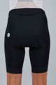 SPORTFUL Kolesarske kratke hlače brez naramnic - BODYFIT PRO - črna