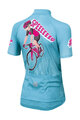 SPORTFUL Kolesarski dres s kratkimi rokavi - SUPER GIRL - modra