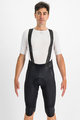 SPORTFUL Kolesarske kratke hlače z naramnicami - BODYFIT PRO THERMAL - črna
