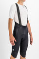 SPORTFUL Kolesarske kratke hlače z naramnicami - BODYFIT PRO THERMAL - črna
