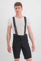 SPORTFUL Kolesarske kratke hlače brez naramnic - SUPERGIARA - črna