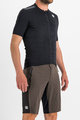 SPORTFUL Kolesarske kratke hlače brez naramnic - SUPERGIARA - rjava