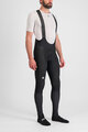 SPORTFUL Kolesarske dolge hlače z naramnicami - TOTAL COMFORT - črna