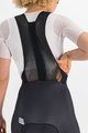 SPORTFUL Kolesarske kratke hlače z naramnicami - FIANDRE NORAIN - črna
