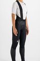 SPORTFUL Kolesarske dolge hlače z naramnicami - BODYFIT PRO - črna