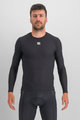 SPORTFUL Kolesarska  majica z dolgimi rokavi - BODYFIT PRO - črna