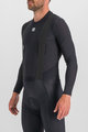 SPORTFUL Kolesarska  majica z dolgimi rokavi - BODYFIT PRO - črna
