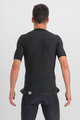 SPORTFUL Kolesarska  majica s kratkimi rokavi - BODYFIT PRO - črna