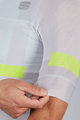 SPORTFUL Kolesarski dres s kratkimi rokavi - EVO - bela