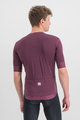 SPORTFUL Kolesarski dres s kratkimi rokavi - MONOCROM - vijolična
