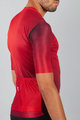 SPORTFUL Kolesarski dres s kratkimi rokavi - ROCKET - rdeča