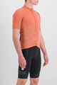 SPORTFUL Kolesarski dres s kratkimi rokavi - GIARA - oranžna