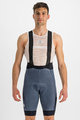 SPORTFUL Kolesarske kratke hlače z naramnicami - SUPERGIARA - modra