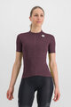 SPORTFUL Kolesarski dres s kratkimi rokavi - SUPERGIARA - vijolična