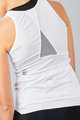 SPORTFUL Kolesarska majica brez rokavov - GIARA - bela