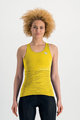SPORTFUL Kolesarska majica brez rokavov - GIARA - rumena