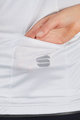SPORTFUL Kolesarski dres s kratkimi rokavi - EVO - bela