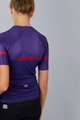 SPORTFUL Kolesarski dres s kratkimi rokavi - EVO - vijolična