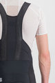 SPORTFUL Kolesarske kratke hlače z naramnicami - SHIELD - črna
