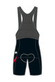 SPORTFUL Kolesarske kratke hlače z naramnicami - FIANDRE PRO LIGHT - črna