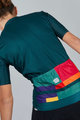 SPORTFUL Kolesarski dres s kratkimi rokavi - IDEA - zelena