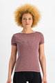 SPORTFUL Kolesarska  majica s kratkimi rokavi - GIARA - vijolična