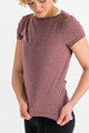 SPORTFUL Kolesarska  majica s kratkimi rokavi - GIARA - vijolična
