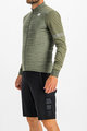 SPORTFUL Kolesarski dres z dolgimi rokavi zimski - SUPERGIARA THERMAL - zelena