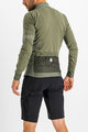 SPORTFUL Kolesarski dres z dolgimi rokavi zimski - SUPERGIARA THERMAL - zelena
