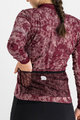 SPORTFUL Kolesarski dres z dolgimi rokavi zimski - ESCAPE SUPERGIARA THERMAL - bordo