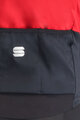 SPORTFUL Kolesarska  podaljšana jakna - TOTAL COMFORT - rdeča/črna