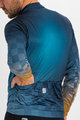 SPORTFUL Kolesarski dres z dolgimi rokavi zimski - ROCKET THERMAL - modra/rjava