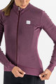 SPORTFUL Kolesarski dres z dolgimi rokavi zimski - MONOCROM THERMAL - vijolična