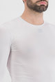 SPORTFUL Kolesarska  majica z dolgimi rokavi - MIDWEIGHT LAYER - bela