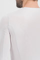 SPORTFUL Kolesarska  majica z dolgimi rokavi - MIDWEIGHT LAYER - bela
