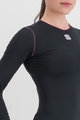 SPORTFUL Kolesarska  majica z dolgimi rokavi - MIDWEIGHT - črna