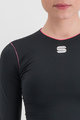 SPORTFUL Kolesarska  majica z dolgimi rokavi - MIDWEIGHT - črna
