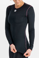 SPORTFUL Kolesarska  majica z dolgimi rokavi - MIDWEIGHT - črna