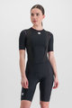 SPORTFUL Kolesarska  majica s kratkimi rokavi - MIDWEIGHT - črna