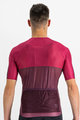 SPORTFUL Kolesarski dres s kratkimi rokavi - LIGHT PRO - bordo