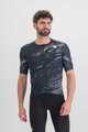 SPORTFUL Kolesarski dres s kratkimi rokavi - CLIFF SUPERGIARA - modra