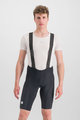 SPORTFUL Kolesarske kratke hlače z naramnicami - BODYFIT CLASSIC - črna/zlata
