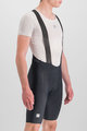 SPORTFUL Kolesarske kratke hlače z naramnicami - BODYFIT CLASSIC - črna/zlata