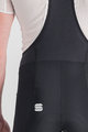 SPORTFUL Kolesarske kratke hlače z naramnicami - NEO - črna/rumena