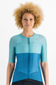 SPORTFUL Kolesarski dres s kratkimi rokavi - PRO - modra
