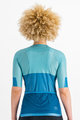 SPORTFUL Kolesarski dres s kratkimi rokavi - PRO - modra