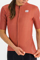 SPORTFUL Kolesarski dres s kratkimi rokavi - CHECKMATE - rdeča